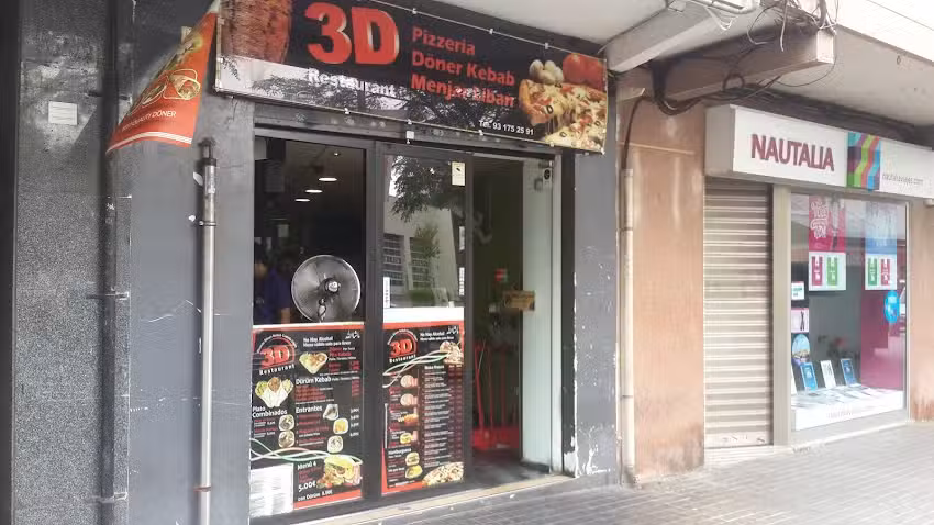 3D Pizzería Döner Kebab