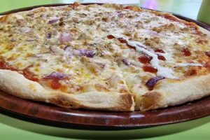 Alí Baba kebab pizza