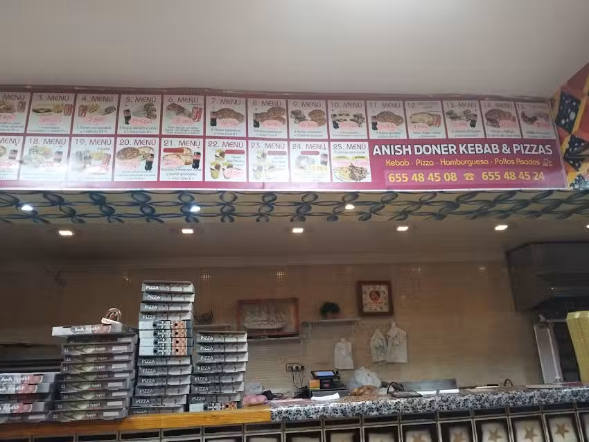 Anish doner kebab y pizzeria