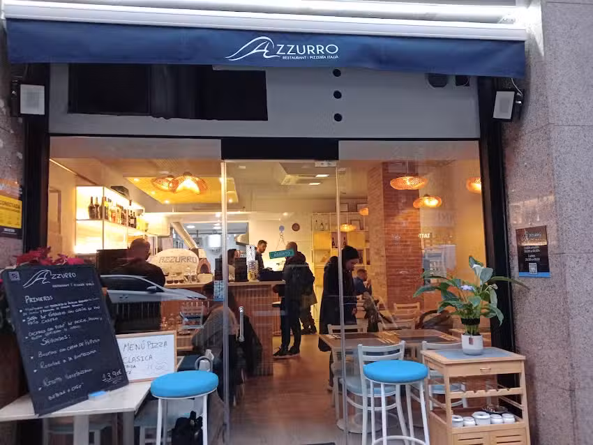 Azzurro – Pizzería & Restaurante Italiano en Barcelona