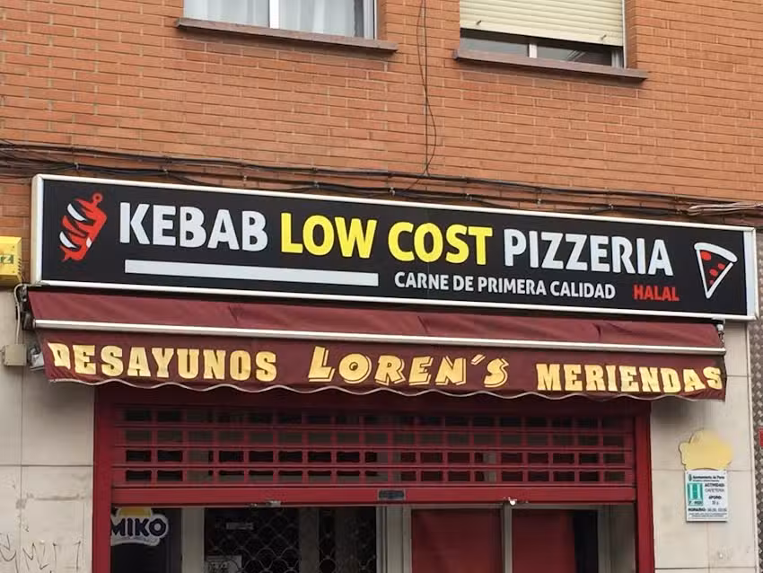 Kebab low cost pizzeria