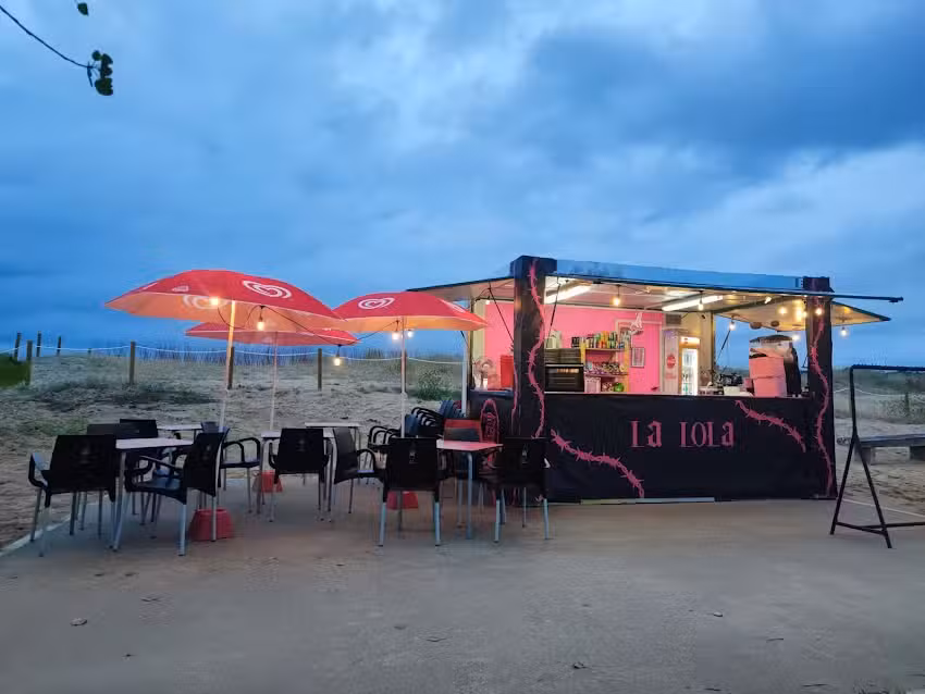 KIOSCO LA LOLA 09 – PLAYA HELADOS CERVEZA BOCADILLOS PIZZA MIÑO