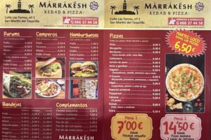 Marrakesh kebab y pizza