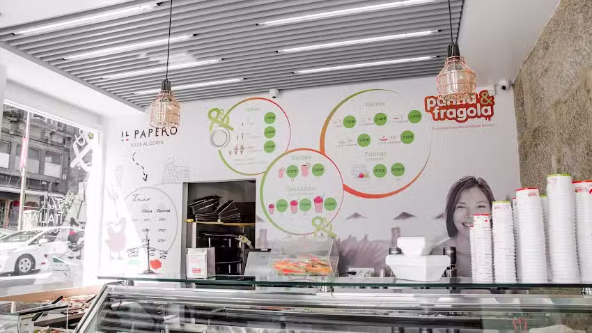 Panna&fragola Heladeria Pizzeria Italiana Vigo