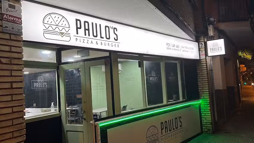 Paulo’s Pizza & Burger Montornés