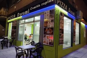 Pizza Dorami comida rapida