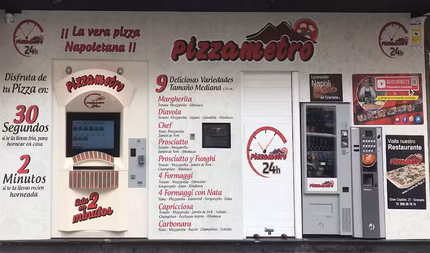 Pizza Metro 24H – Centro (Acera del Darro)
