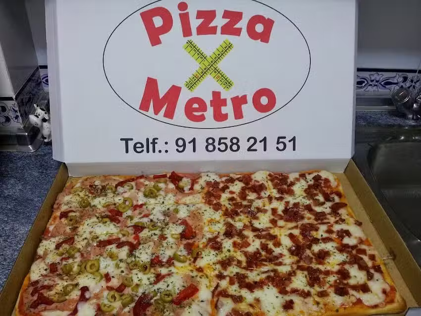 Pizza por Metro