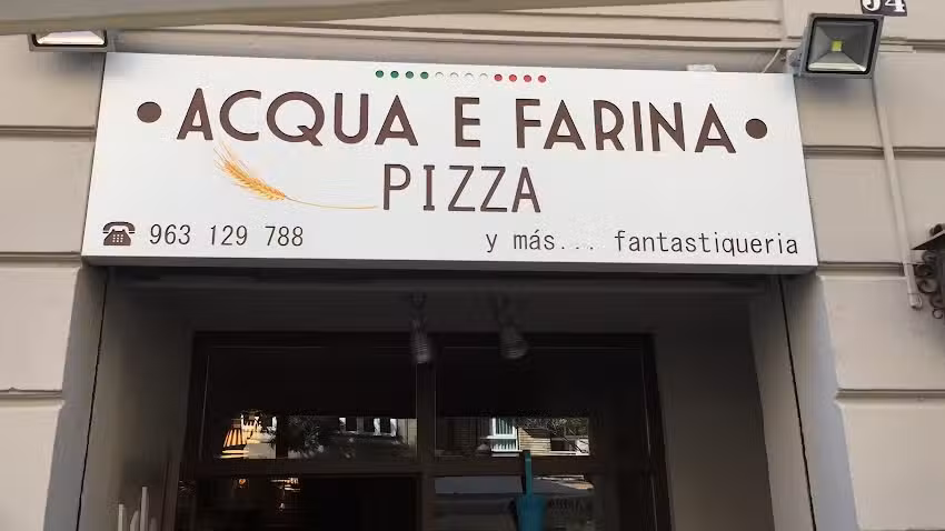Pizzería Acqua e Farina