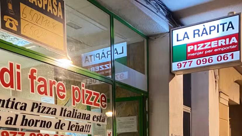 Pizzeria La Rápita (antigua Pizzeria Max)