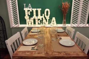 Restaurante La Filomena mesa y lopez
