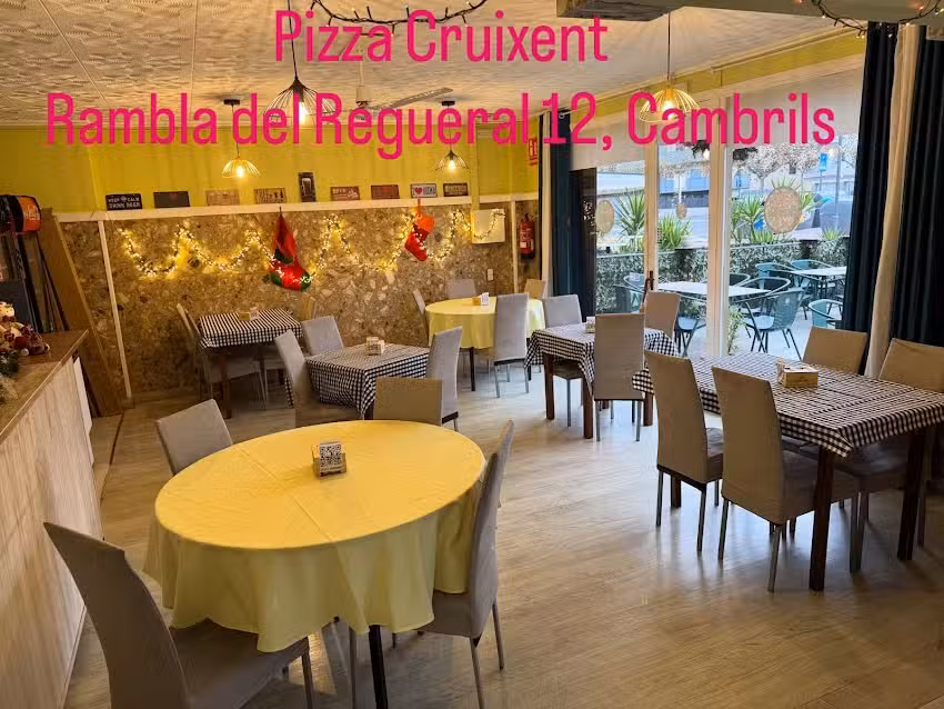 Restaurante Pizza Cruixent