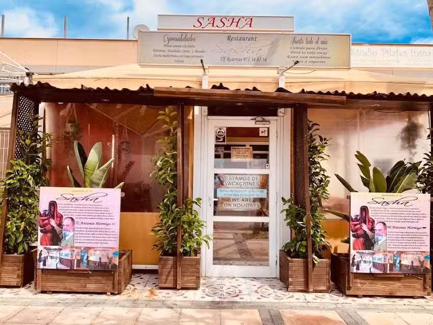 Restaurante pizzería sasha, Cala de bou