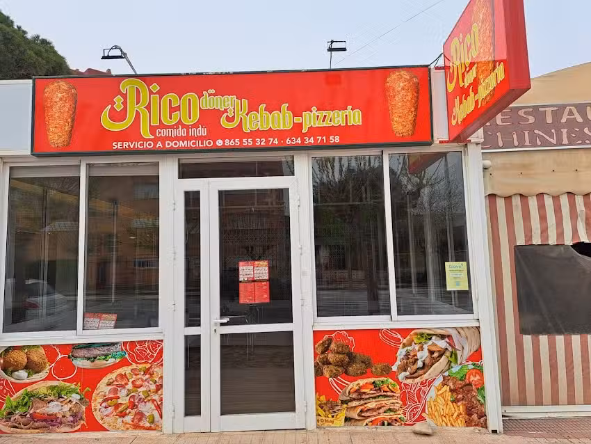 RICO DONER KEBAB PIZZERIA COMIDA INDU