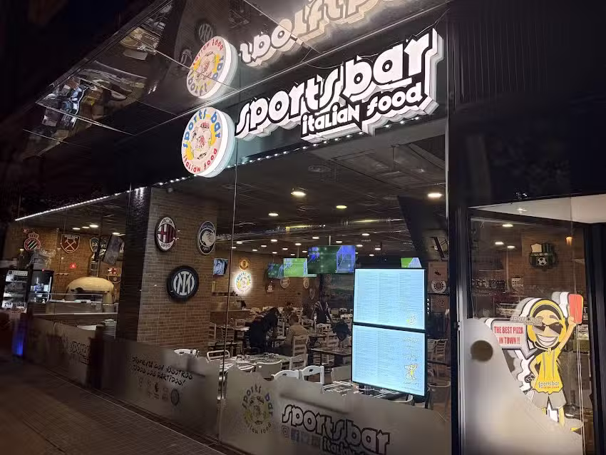 Sports Bar Italian Food