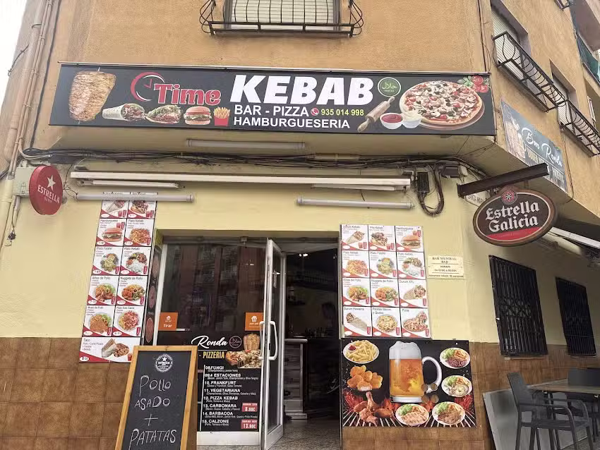 TIME kebab pizzería bar hamburguesa