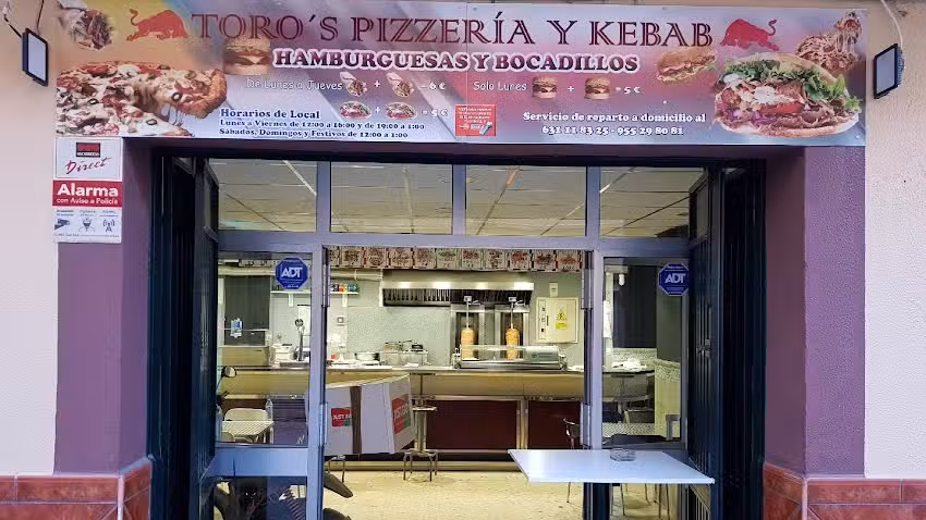 Toro’s pizzeria y kebab