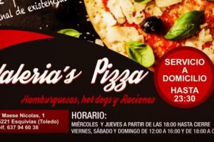 Valeria’s pizza